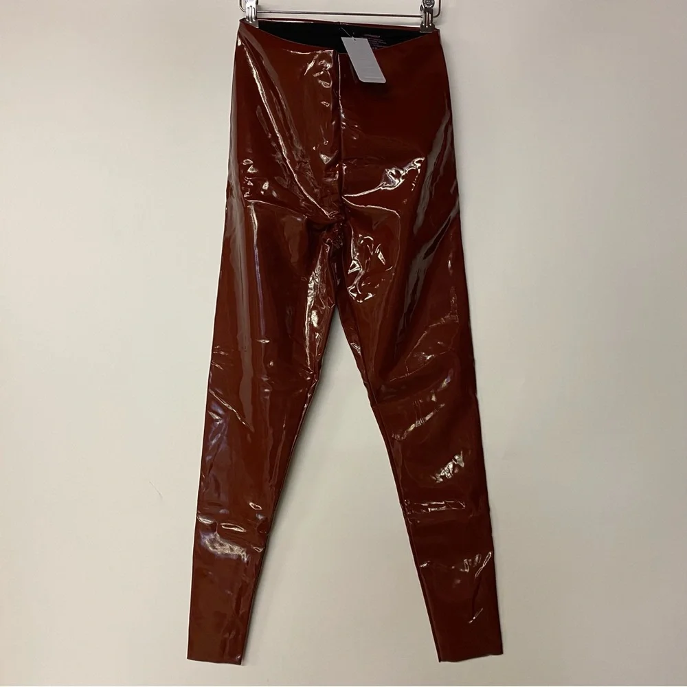 - NEW Commando Faux Patent Legging in Sienna BX2 - Picture 6 of 7